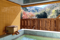 【B-2タイプ：白雲】2021年7月に半露天風呂付としてリニューアル！ゆったりとした時間を過ごすのに最適