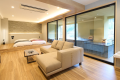 【Hタイプ：東雲】2024年3月オープン、ロウリュウサウナ、水風呂、露天風呂完備