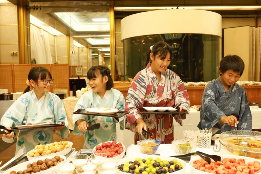 【鳥取グルメバイキング】好みや食べる量が違っても安心♪楽しい家族旅行はバイキングがおすすめ！