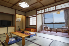 【도고호 뷰】10평 일본식 방＜합리적인 여행에＞／석양정