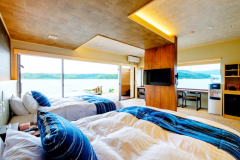 2023년◆파노라마 절경! 인피니티 노천 온천◆코너룸 트윈／비젠5