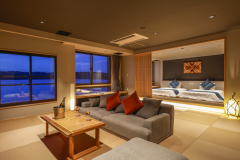 2024년■온천 실내 욕조＋사우나■일식·양식 트윈룸＜넓은 92㎡＞／리큐 6