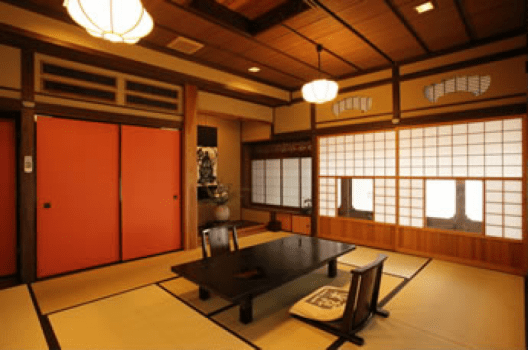 VIP room "Souan" detached with indoor bath + open-air bath (Japanese-Western room with 3 consecutive rooms: 2 semi-double beds) / Suite