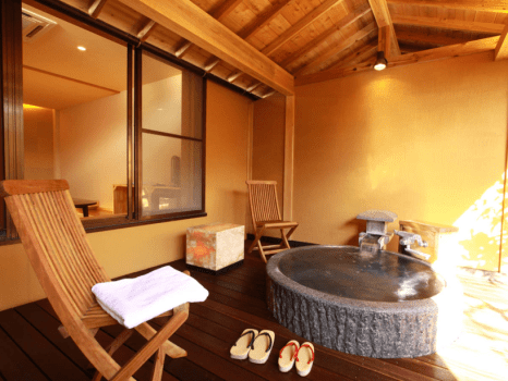 sakura邸　露天風呂付客室（客室一例）