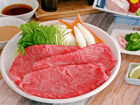 ●母の日月間●　お母さんだけは特別！夕食【A５ランク】和牛鍋にランクUP