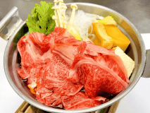 ●母の日月間●　お母さんだけは特別！夕食【A５ランク】和牛鍋にランクUP