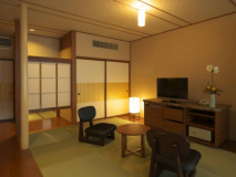 VILLA棟客室【森海】