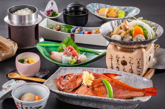 銚子名物つりきんめ鯛煮付け　和食プラン