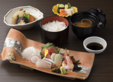 *お刺身定食（お料理一例）