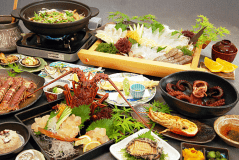 豪華！伊勢海老お造りプランに鮑一人一個付きプラン