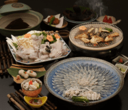 ふぐ料理コーススタンダード+焼きふぐ