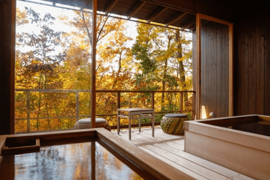 本館【兆楽】貸切風呂秋