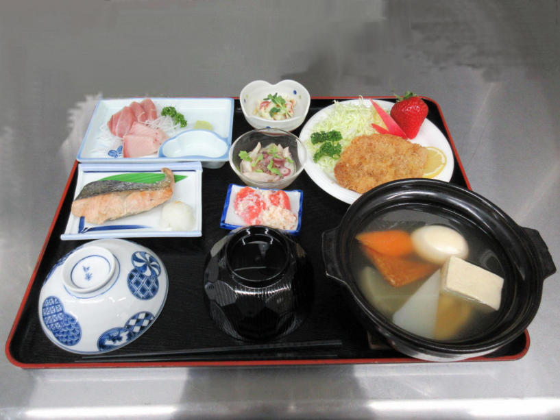夕食例