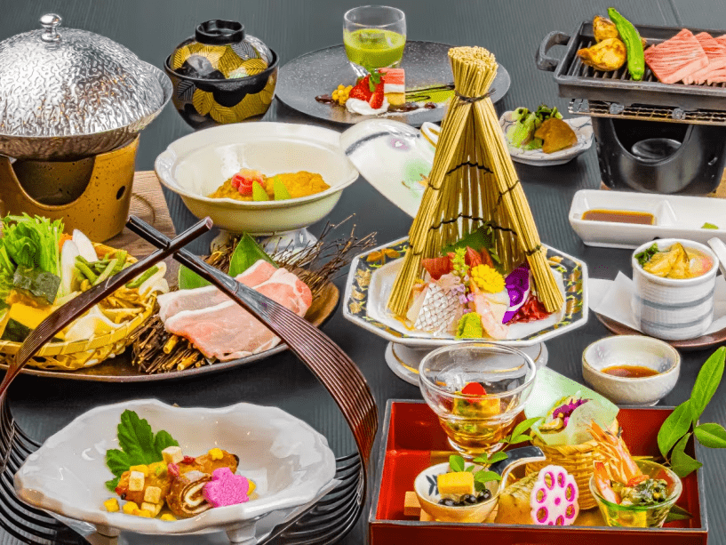 2026年1月2月《お献立一例》料理長自ら厳選した旬の食材をふんだんに使用しております♪