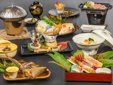 2025年11月12月《お献立一例》料理長自ら厳選した旬の食材をふんだんに使用しております♪