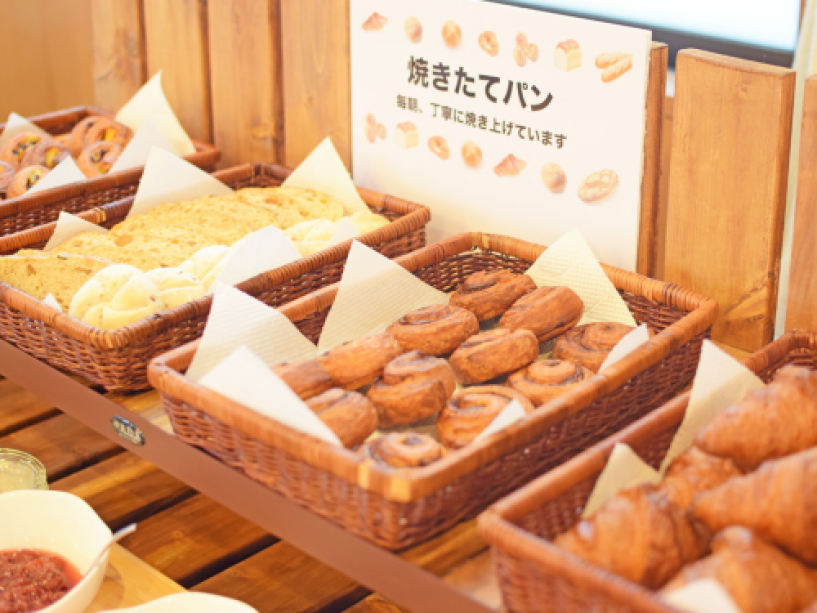 【朝食ビュッフェ】当ホテル自慢の焼きたてパン。毎朝、丁寧に焼き上げています。 【朝食ビュッフェ】当ホテル自慢の焼きたてパン。毎朝、丁寧に焼き上げています。