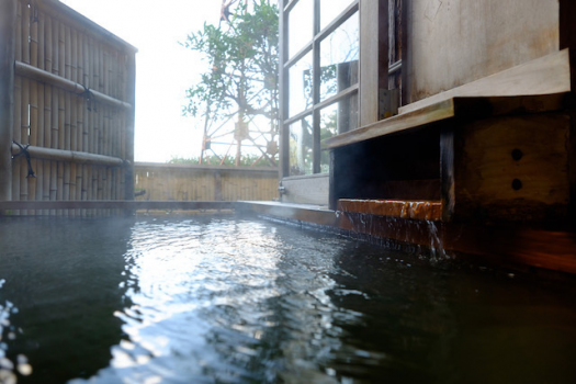 106号室客室露天風呂