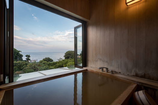 201号室客室露天風呂