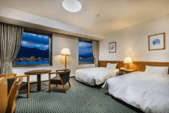 レイクビュー・ツインルーム（禁煙・約30平米）