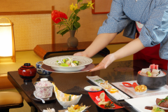 松林亭 ご夕食一例 松林亭 ご夕食一例
