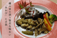 ＼今夜はあわびを召し上がれ／コリコリとした触感と贅沢な味わい「あわび」に舌鼓