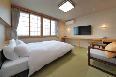【新客室】和もだんダブルベッドルーム 一例
