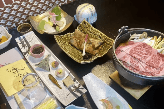 ＜スタンダード＞ぐんま食材＆上州牛すき焼き付【ぐんま地産会席】（会食場）