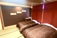 【浅間】◆ツインセミダブルベッド+ソファーベッド付和室１２畳