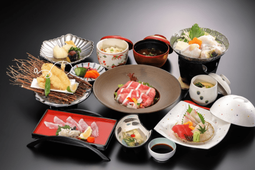 山口の【ふく】を手軽に、ミニ会席料理をお召し上がりください。