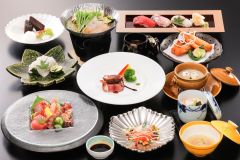 プレミアム和洋会席をお楽しみください。（写真はイメージです）