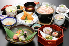 スタンダード和会席をお楽しみください。（写真はイメージです）