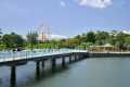 直ぐ傍に広がるときわ公園。広大な敷地で、お散歩コースにも最適です