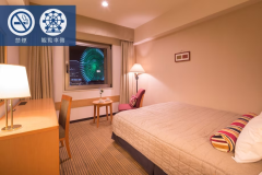 【ダブル：禁煙】＜観覧車側＞ダブルベッド×1台