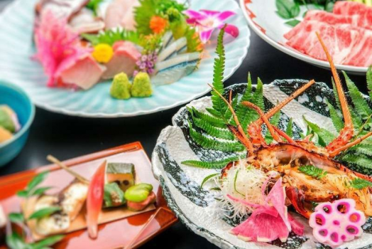 鬼殼焼付会席（イメージ）