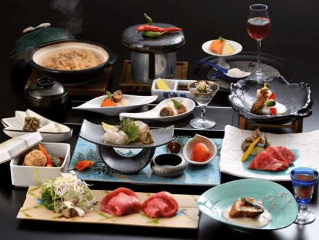 Kyoto-Style Kaiseki Featuring Certified Omi Beef & Omi Black Chicken &mdash; A Taste of Omi