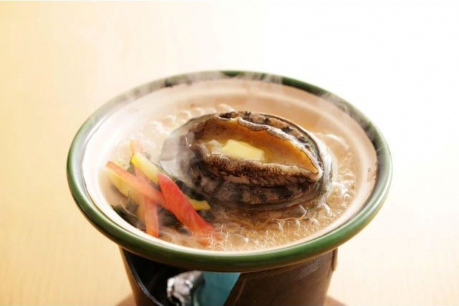 【料理】円座　鮑料理