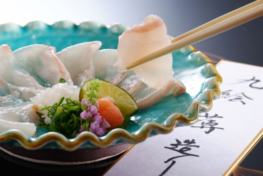 【料理】九絵薄造り　(一例)