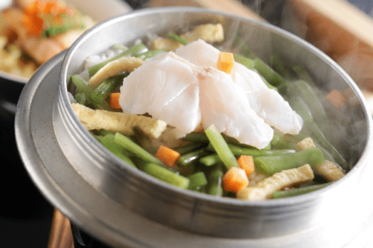 【料理】円座　釜飯（一例）