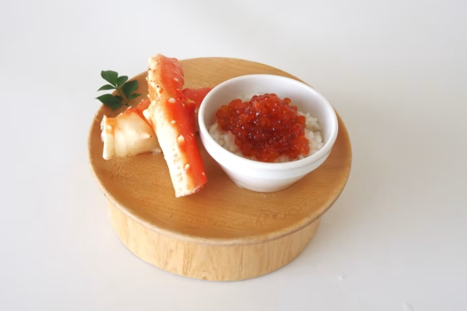 【料理】蟹＆ますイクラプレート　※イメージ