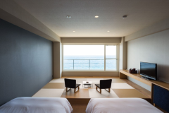 【お部屋】【デラックスルーム/海を臨む】50㎡／4名迄／禁煙