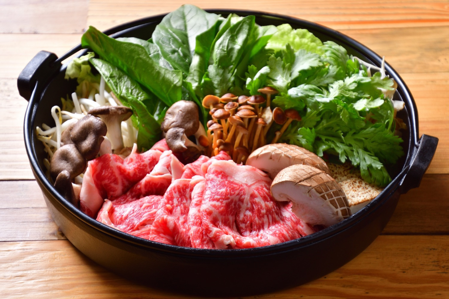 群馬県産 上州牛ブランド『赤城牛』のすき焼き 群馬県産 上州牛ブランド『赤城牛』のすき焼き