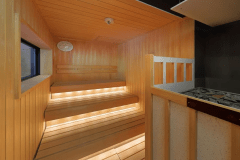 【貸切サウナ】最上階の貸切サウナ