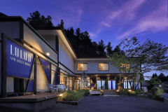 【外観夕景】カジュアルステイ LULUD