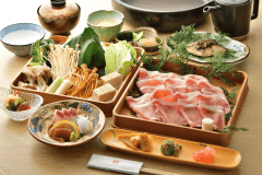 群馬県産ブランド『やまと豚』のすき焼き