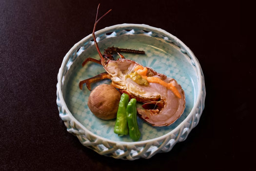 伊勢海老の蒸焼き