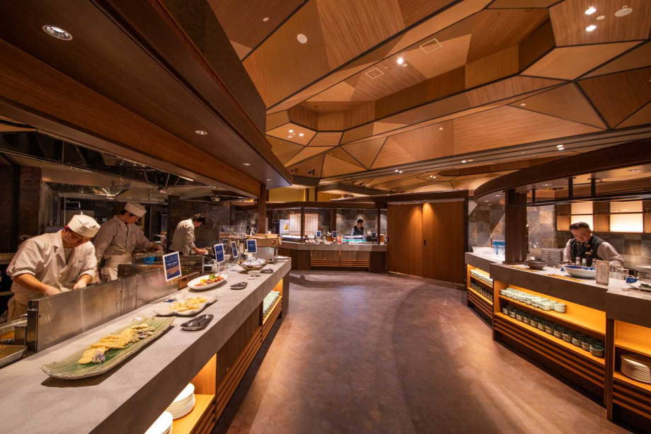 【Dining -Miyagino-】◆ Half buffet & selectable main dishes ◆Restaurant opening anniversary accommodation plan♪