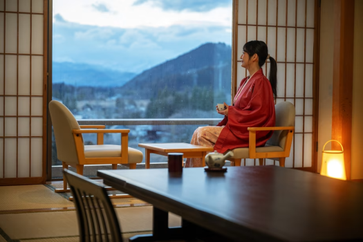 【客室イメージ】伝統と共に息づく佐勘のおもてなし。ゆったりとした旅のくつろぎをご提供。