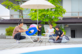 【ガーデンプール】浮き輪などの貸出も行っております