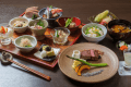 Experience Akiu&rsquo;s Craftsmanship: "Akiu Gozen" Washoku Course Served on Locally Crafted Tableware  A premium stay at Hotel Sakan, featuring a private dining experience that blends regional art and seasonal flavors.