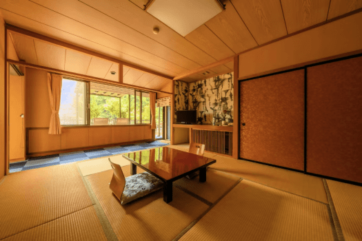 ■部屋■＜ワンちゃんと一緒に温泉♪＞特別室／10畳和室＋ベッドルーム／源泉かけ流し風呂／屋外ドッグラン／禁煙